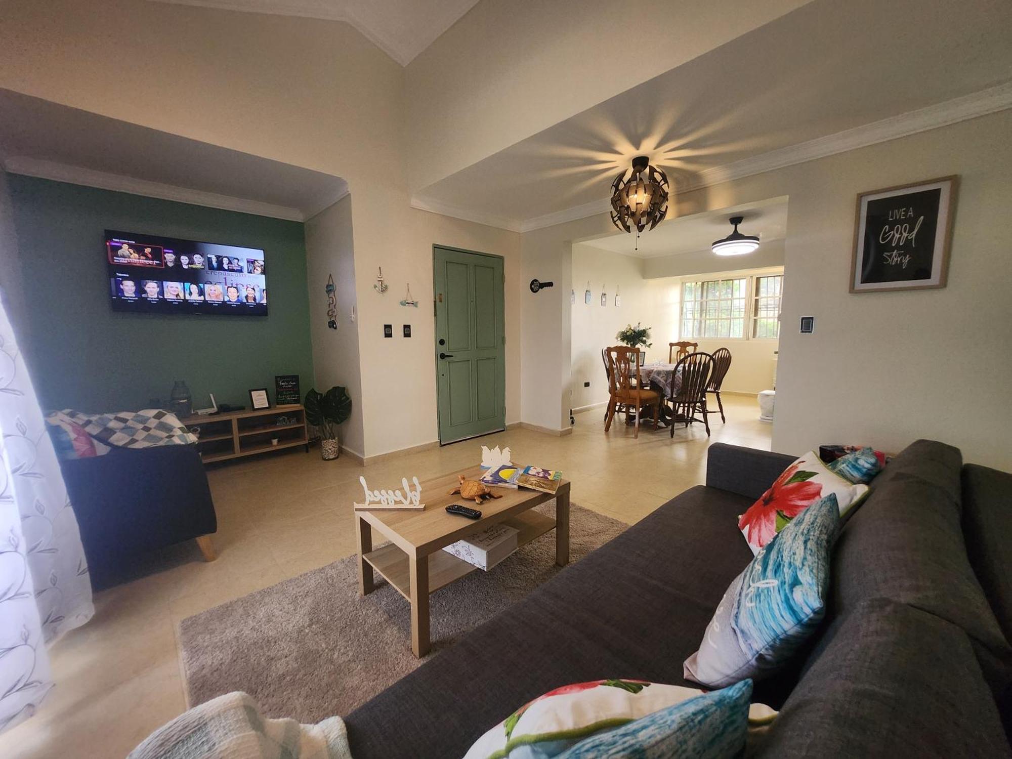 Casita Linda Larimar - 2Br Apartment With Rooftop, Bay Views, Fast Wifi, Near Beach In Barahona Exterior foto